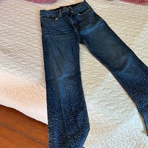Hudson Crop Flare Jeans - Gently Worn - 28